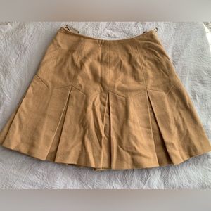 Wool Banana Republic Pleated Skirt